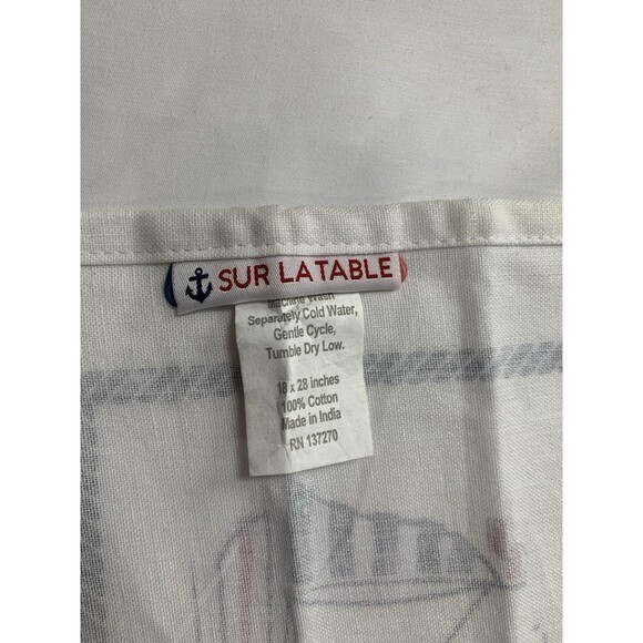 Sur La Table Kitchen Towel Beach Shore Nautical Theme - Picture 4 of 4